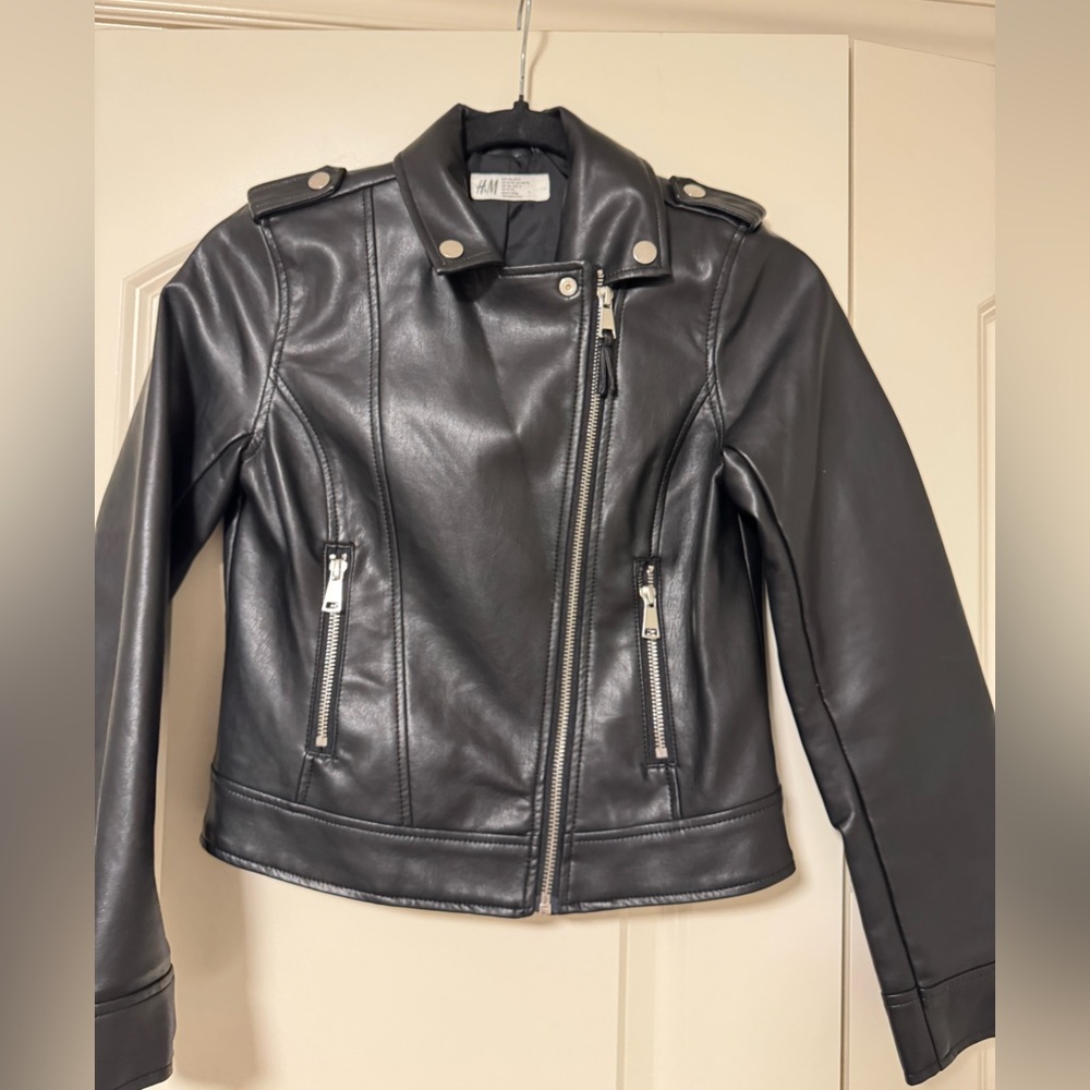 H&M girls biker jacket - Picture 6 of 6